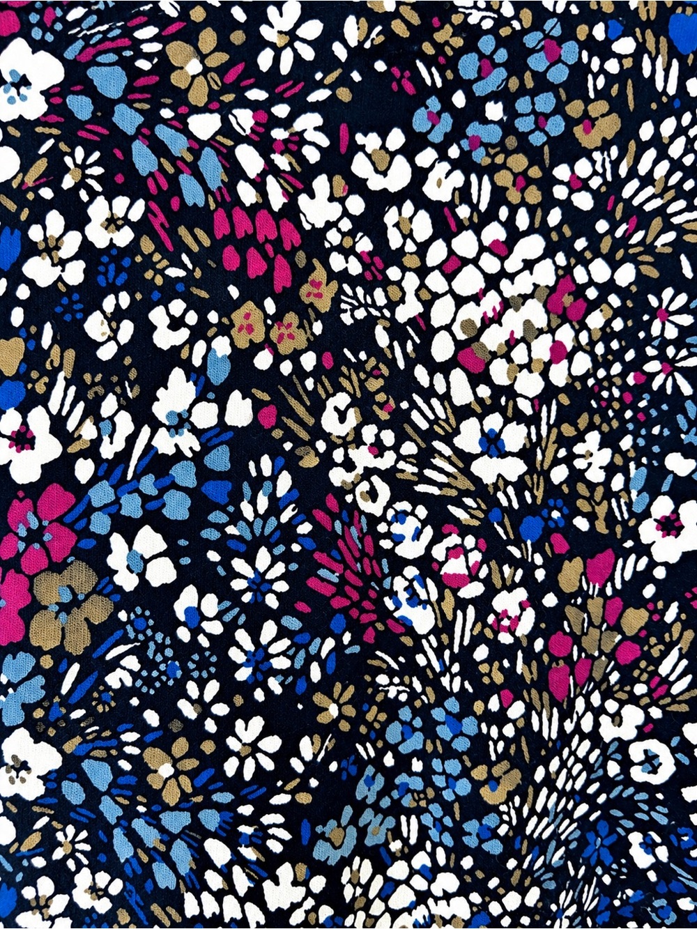 (2) Lands' End Women's Floral Short Sleeve Tops - Size 1X - Picture 4 of 8